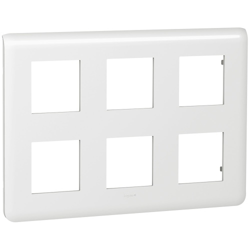 Рамка - Программа Mosaic - 2x3x2 модуля - белая | код 078832 |  Legrand